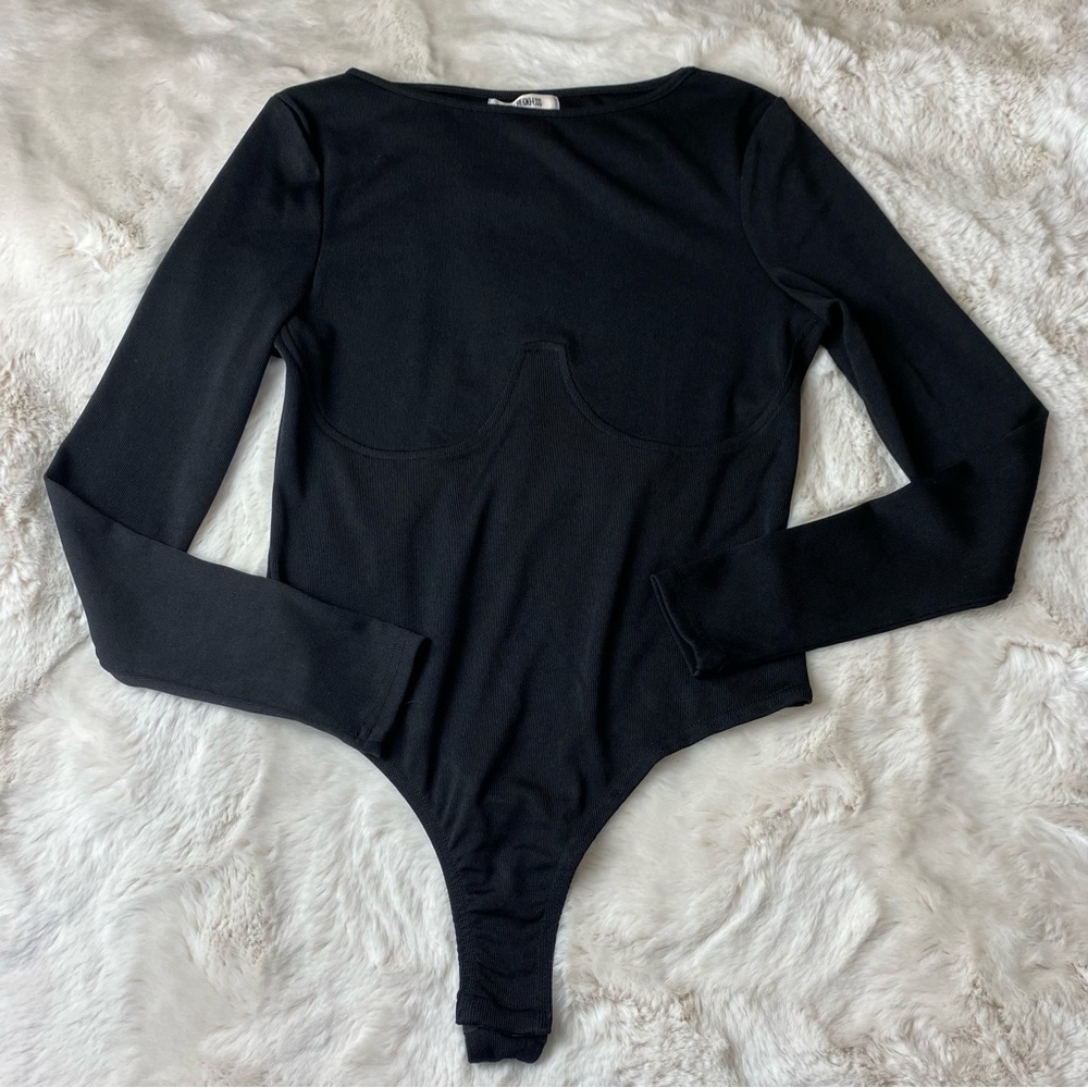 Black Long Sleeve Bodysuit